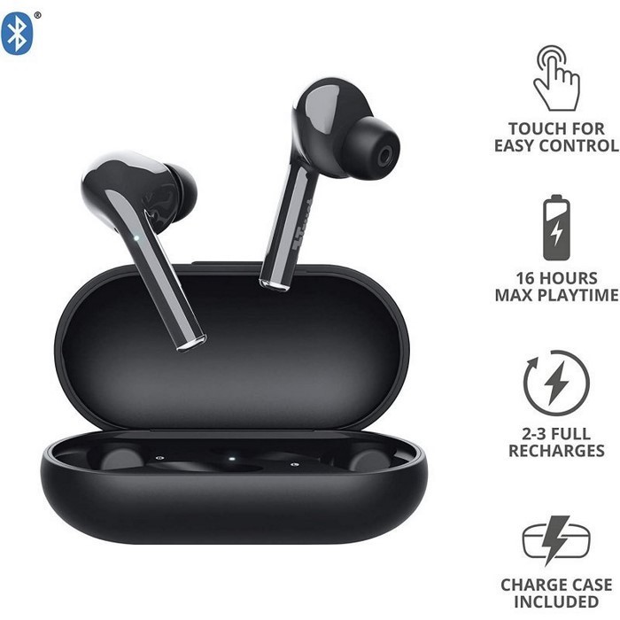 AURICULARES NIKA TOUCH NEGROS (TRUST)